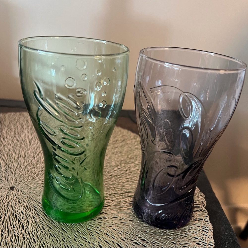 Collectible McDonald’s Coca Cola glasses